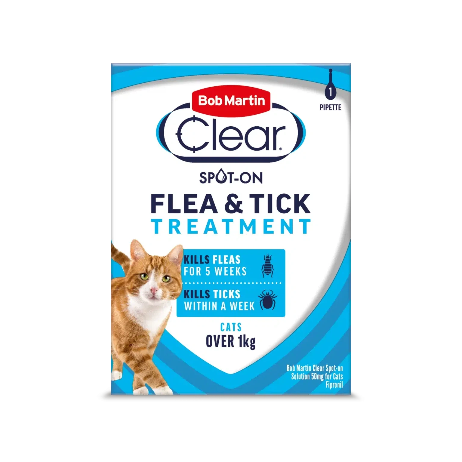 Bob martin spot on flea and tick treatment for cats hotsell