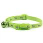 Ancol Hi-Vis Safety Kitten Collar (Green)-Pettitt and Boo