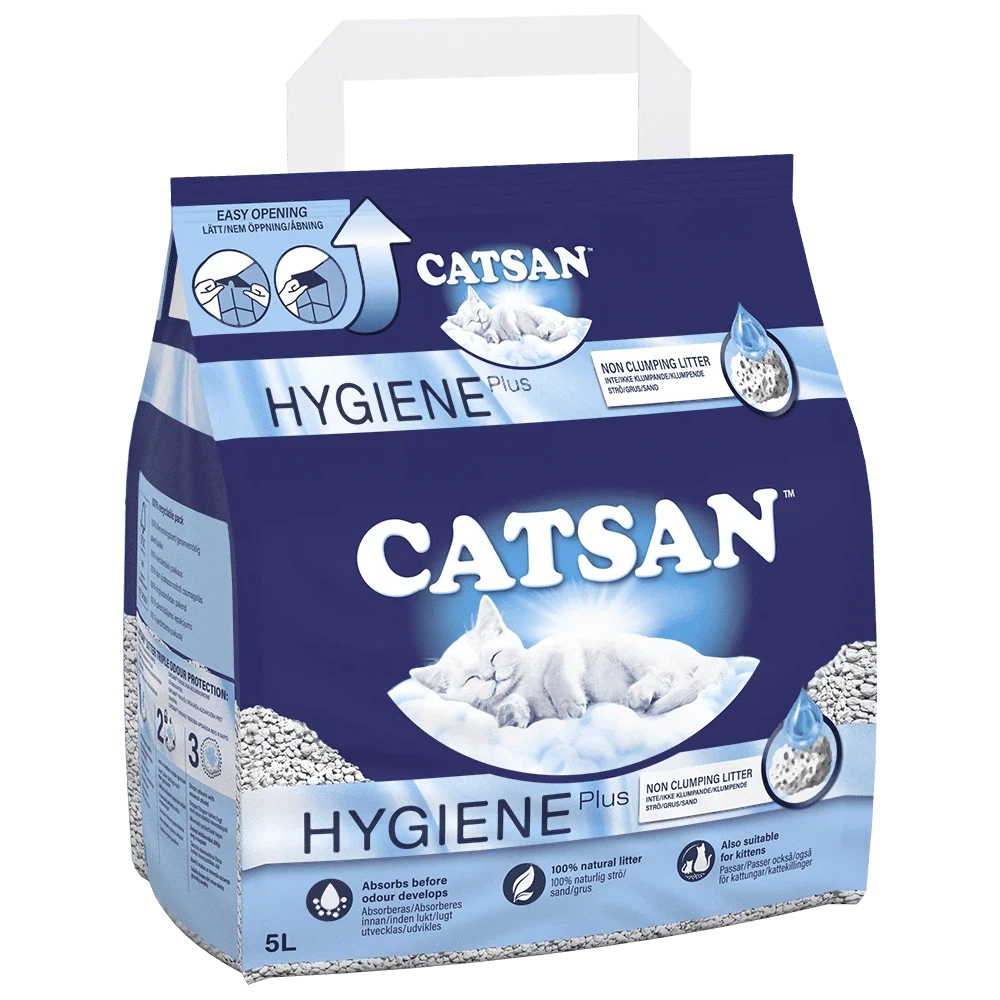 CATSAN™ Hygiene Plus Cat Litter-Pettitt and Boo