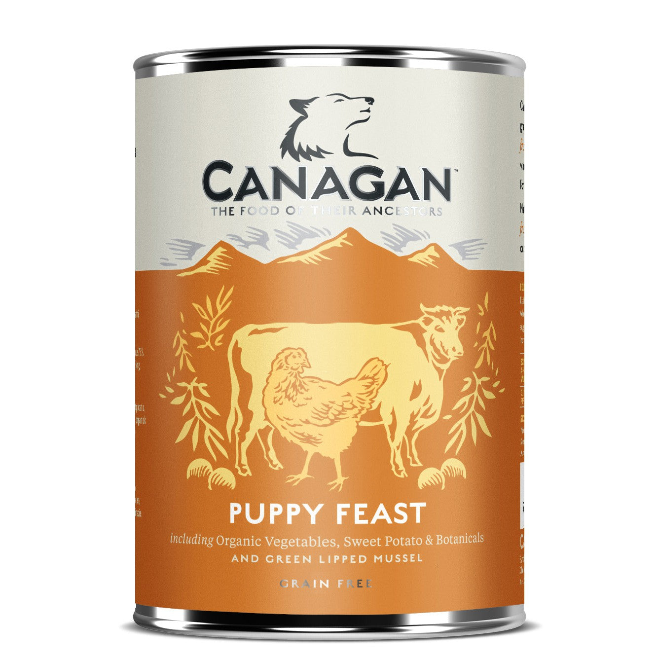 Canagan Complete Dog Food Cans 400g-Pettitt and Boo