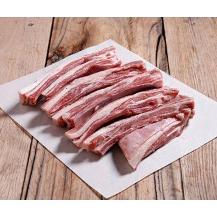 DAF Frozen Raw Lamb Ribs 1kg-Pettitt and Boo