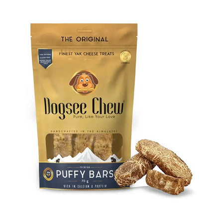 Dogsee Chew Puffy Bars-Pettitt and Boo