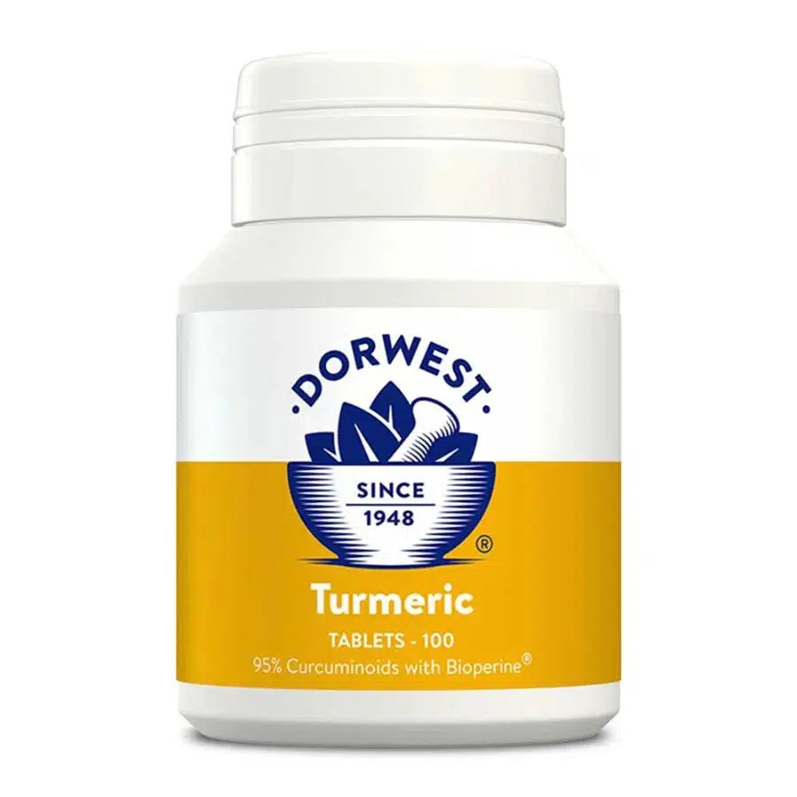 Dorwest Tumeric Tablets 100-Pettitt and Boo