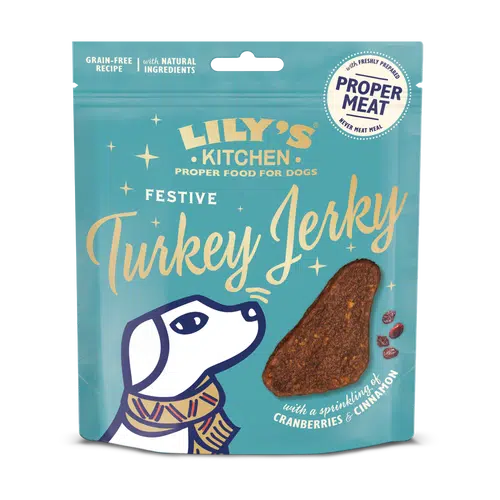 Festive Christmas Turkey Jerky 70g-Pettitt and Boo