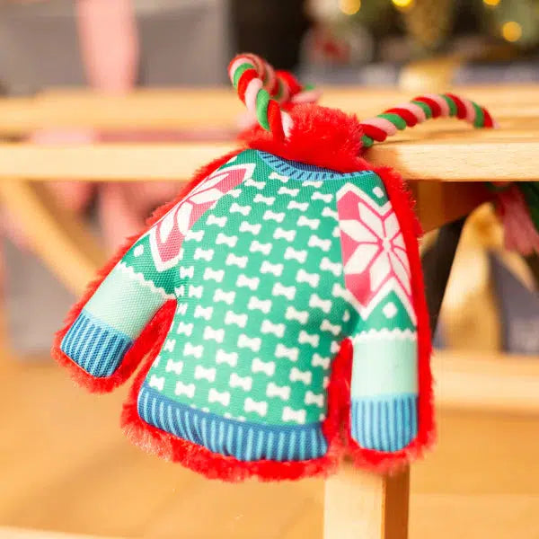 House of Paws Merry & Bright Christmas Jumper Toy-Pettitt and Boo