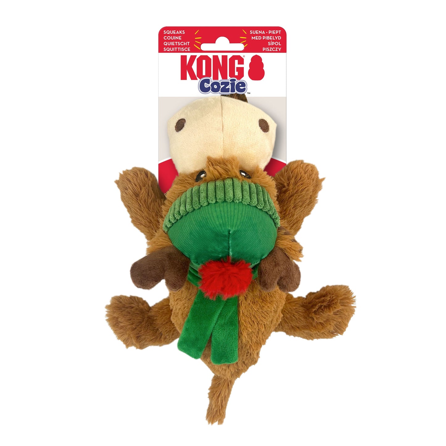 KONG Holiday Cozie™ Reindeer-Pettitt and Boo