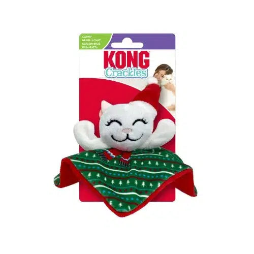 KONG Holiday Crackles Santa Kitty-Pettitt and Boo