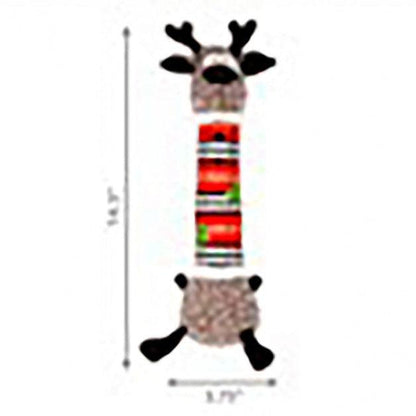 KONG Holiday Shakers Luvs Reindeer Md - Asst-Pettitt and Boo