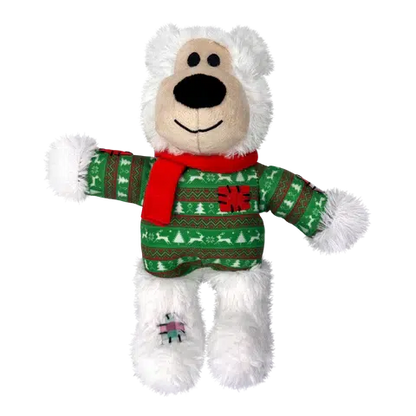 KONG Holiday Wild Knots Bear Asst S/M/L-Pettitt and Boo