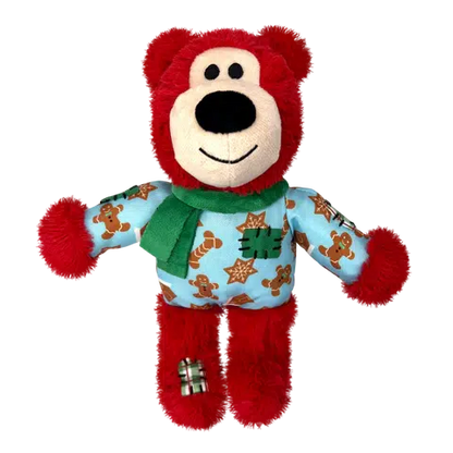 KONG Holiday Wild Knots Bear Asst S/M/L-Pettitt and Boo