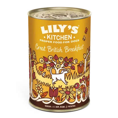 Lily's Kitchen Complete Dog Food Cans 400g-Pettitt and Boo