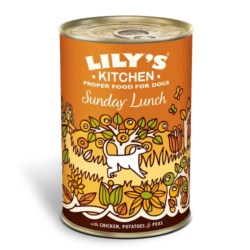 Lily's Kitchen Complete Dog Food Cans 400g-Pettitt and Boo