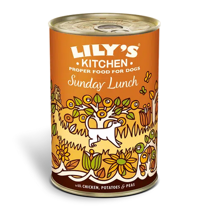 Lily's Kitchen Complete Dog Food Cans 400g-Pettitt and Boo