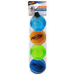 NERF Dog Puppy and Small Dog Squeaker Balls-Pettitt and Boo