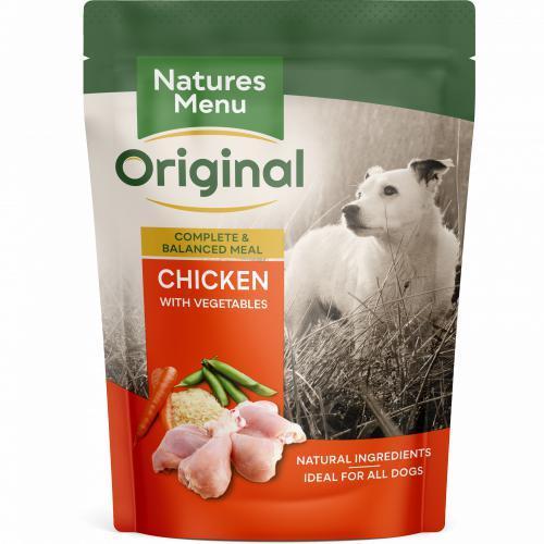 Natures Menu Original Dog Wet Food Pouch 300g-Pettitt and Boo