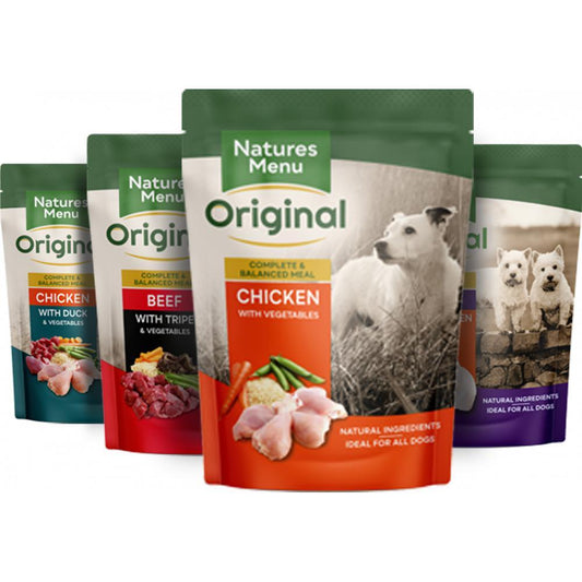 Natures Menu Original Dog Wet Food Pouch 300g-Pettitt and Boo