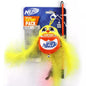 Nerf Cat Plush Bird with Catnip Pouch and Wand Cat Toy-Pettitt and Boo