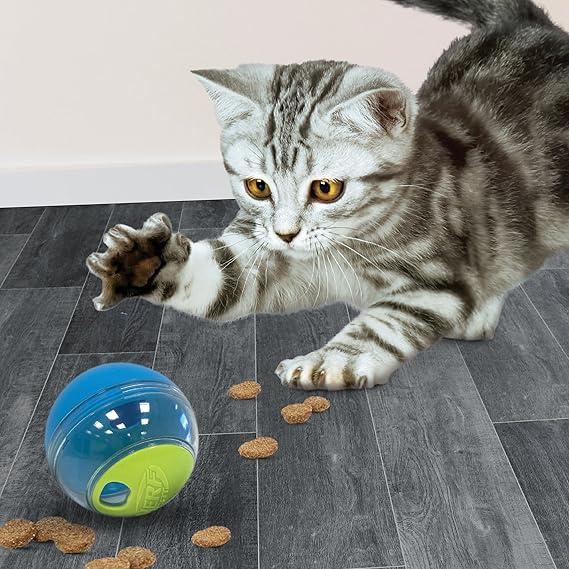 Nerf Cat Puzzle Feeder Ball-Pettitt and Boo