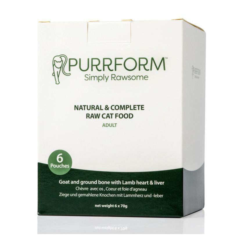 Purrform Complete Cat Food 6 x 70g Pouches-Pettitt and Boo