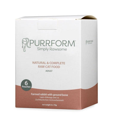 Purrform Complete Cat Food 6 x 70g Pouches-Pettitt and Boo