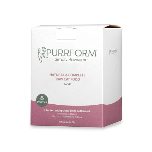 Purrform Complete Cat Food 6 x 70g Pouches-Pettitt and Boo