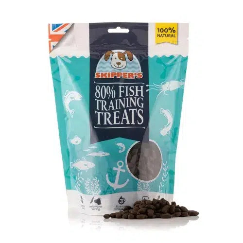 SKIPPERS 80% Fish Training Treats 100g-Pettitt and Boo