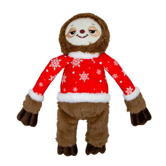 Simon Sloth Christmas Dog Toy-Pettitt and Boo