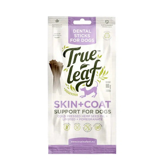 True Leaf Skin & Coat Dental Sticks-Pettitt and Boo