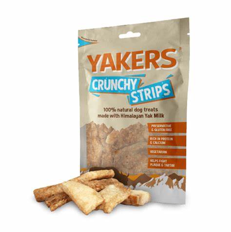 Yakers Crunchy Strips 70g-Pettitt and Boo