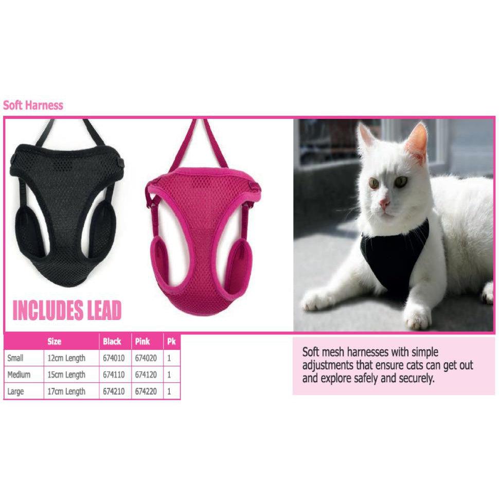 Small cat deals harness and lead