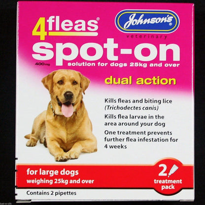 Johnson’s 4Fleas Spot-on For Dogs-Pettitt and Boo