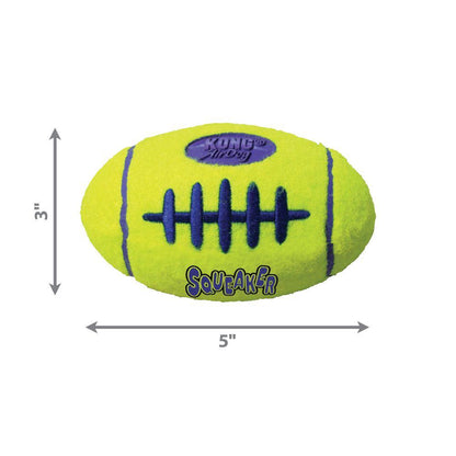 KONG Air Squeaker American Football-Pettitt and Boo