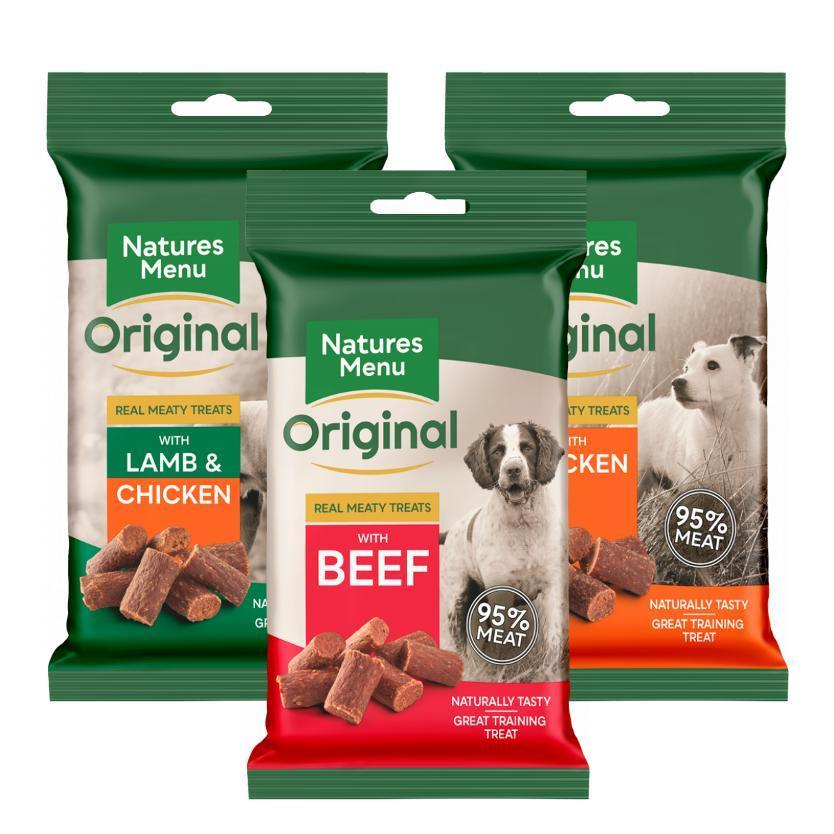 Natures Menu Original Meaty Treats 60g-Pettitt and Boo