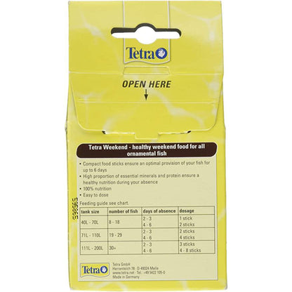 Tetra Weekend Food for All Ornamental Fish (10 Sticks)-Pettitt and Boo